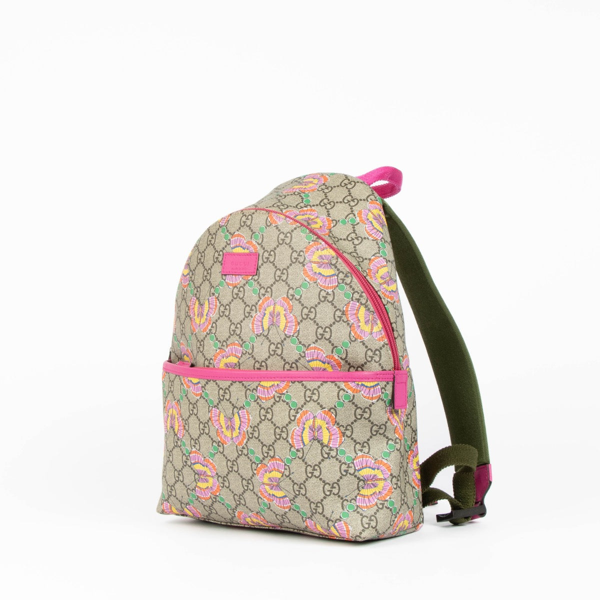 Shop this 100% authentic Gucci Children's GG Supreme Butterfly Backpack at Labellov.com