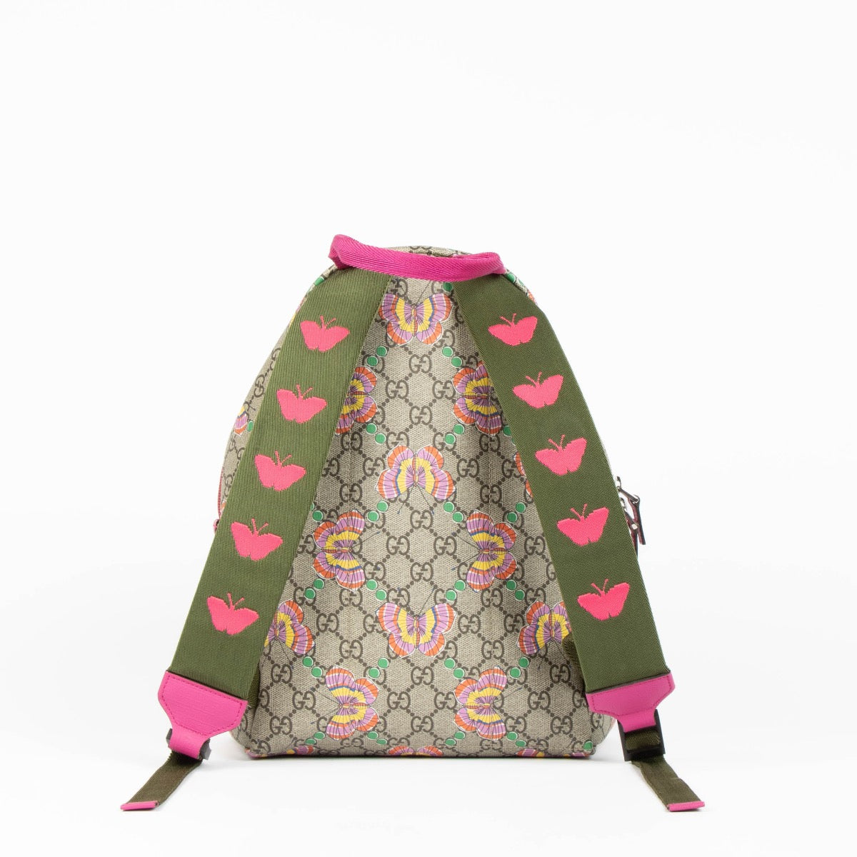 Shop this 100% authentic Gucci Children's GG Supreme Butterfly Backpack at Labellov.com