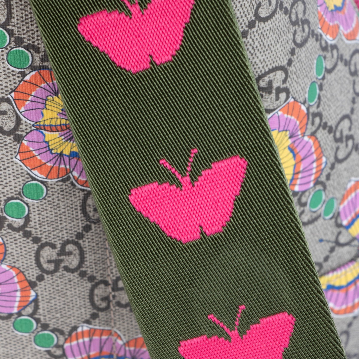Shop this 100% authentic Gucci Children's GG Supreme Butterfly Backpack at Labellov.com