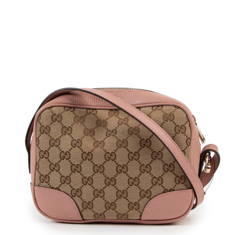 Gucci Pink Bree Monogram Crossbody Bag