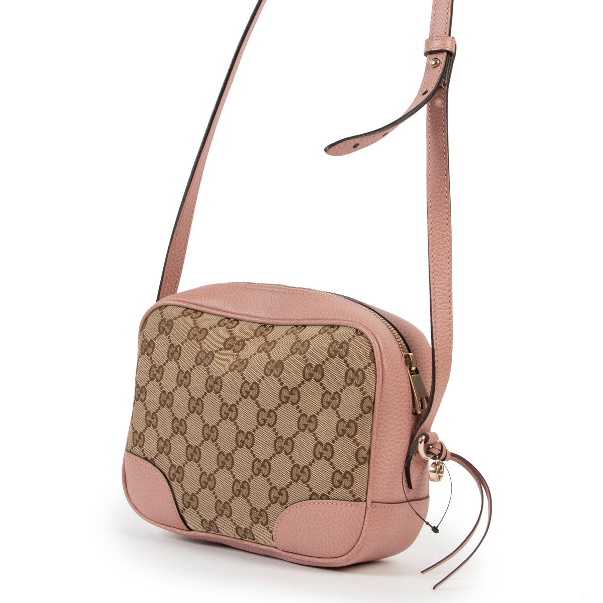 Gucci Pink Bree Monogram Crossbody Bag