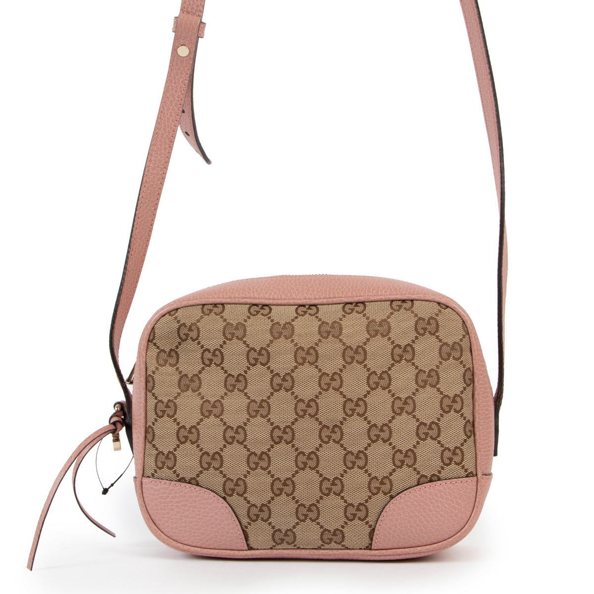 Gucci Pink Bree Monogram Crossbody Bag