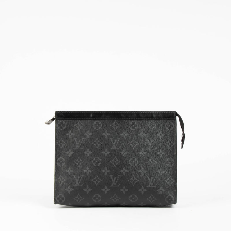 Shop this 100% authentic Louis Vuitton Monogram Eclipse Pochette Voyage Clutch at Labellov.com