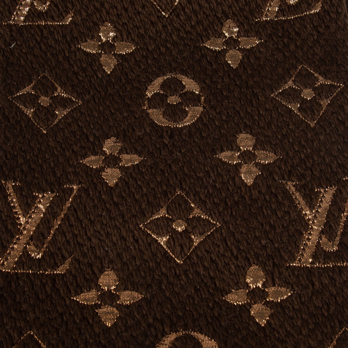 Louis Vuitton Brown Logomania Scarf