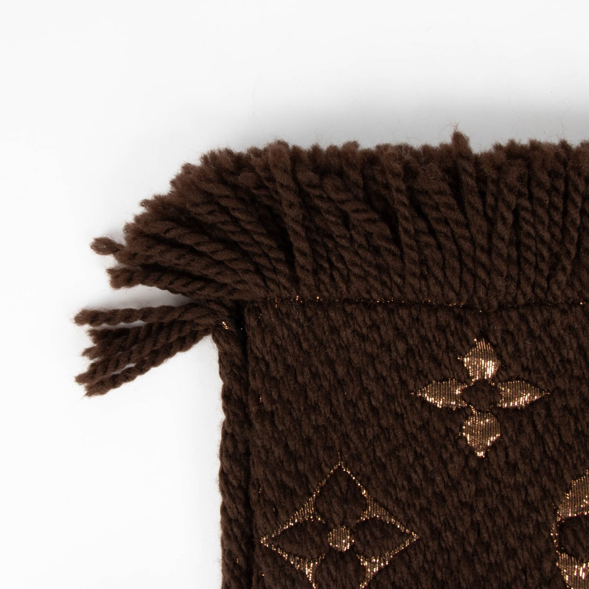 Shop this 100% authentic Louis Vuitton Brown Logomania Scarf at Labellov.com