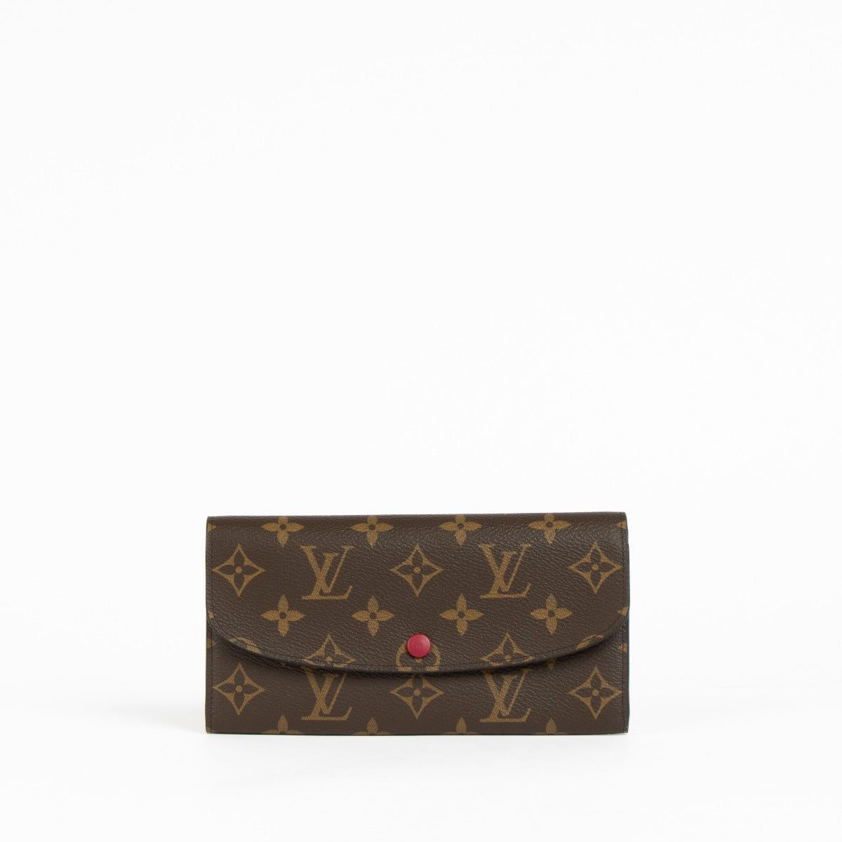 Authentic pre-loved Louis Vuitton Monogram Canvas Emilie Wallet on Labellov.com