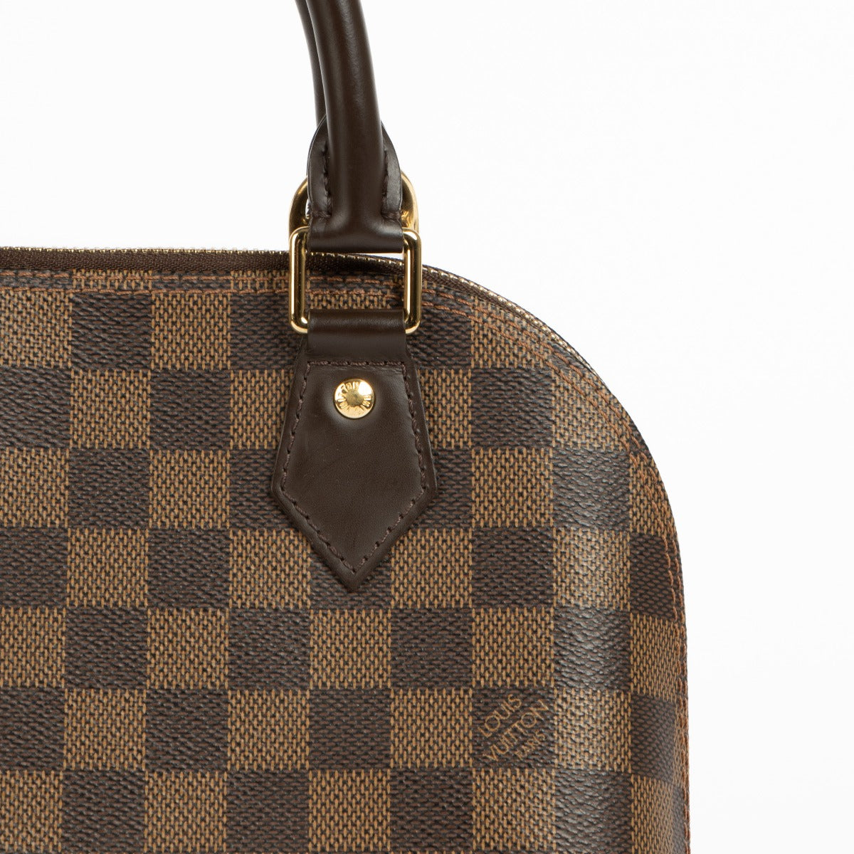 Authentic pre-loved Louis Vuitton Damier Ebene Canvas Alma BB on Labellov.com