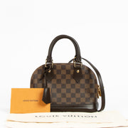 Authentic pre-loved Louis Vuitton Damier Ebene Canvas Alma BB on Labellov.com