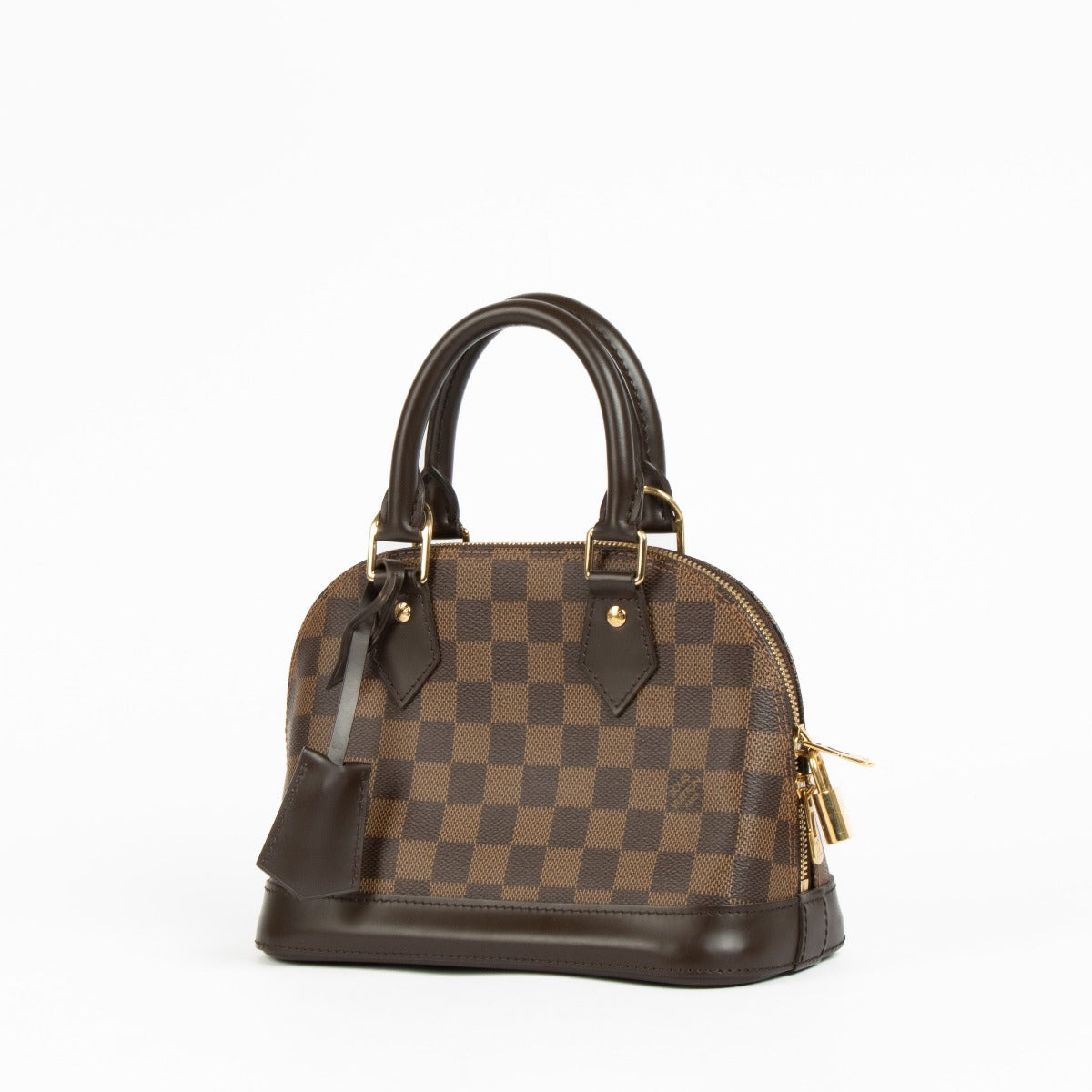Authentic pre-loved Louis Vuitton Damier Ebene Canvas Alma BB on Labellov.com