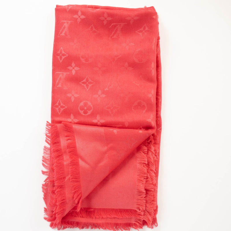 Shop this 100% authentic Louis Vuitton Hot Pink Classic Shawl at Labellov.com