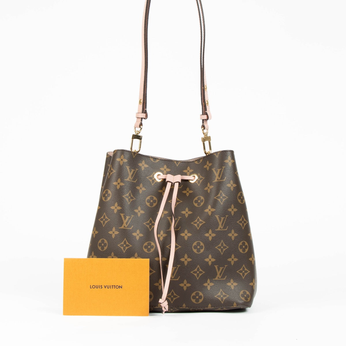 Shop this 100% authentic Louis Vuitton Monogram/Rose Poudre NeoNoe Shoulder Bag at Labellov.com