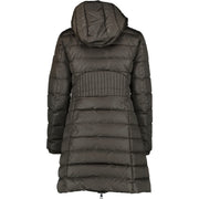 Moncler Khaki Grey Longline Jacket - size 1