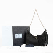 Shop this 100% authentic Prada Black Re-Nylon Re-Edition 2005 Bag at Labellov.com