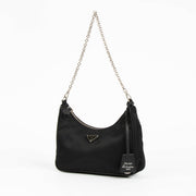 Shop this 100% authentic Prada Black Re-Nylon Re-Edition 2005 Bag at Labellov.com