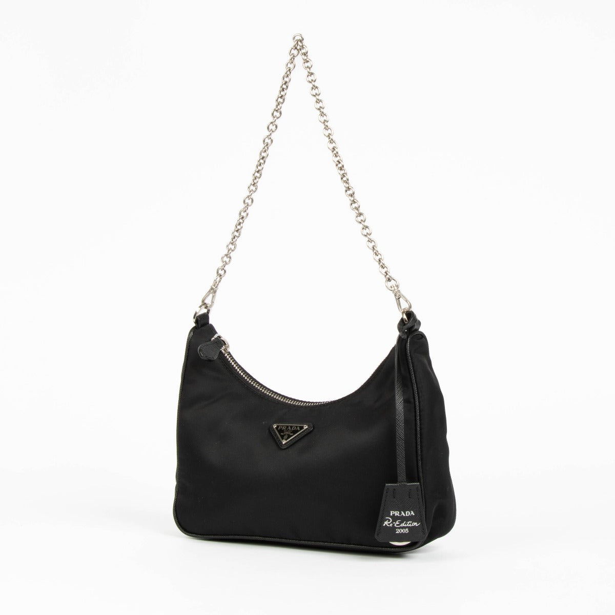 Shop this 100% authentic Prada Black Re-Nylon Re-Edition 2005 Bag at Labellov.com