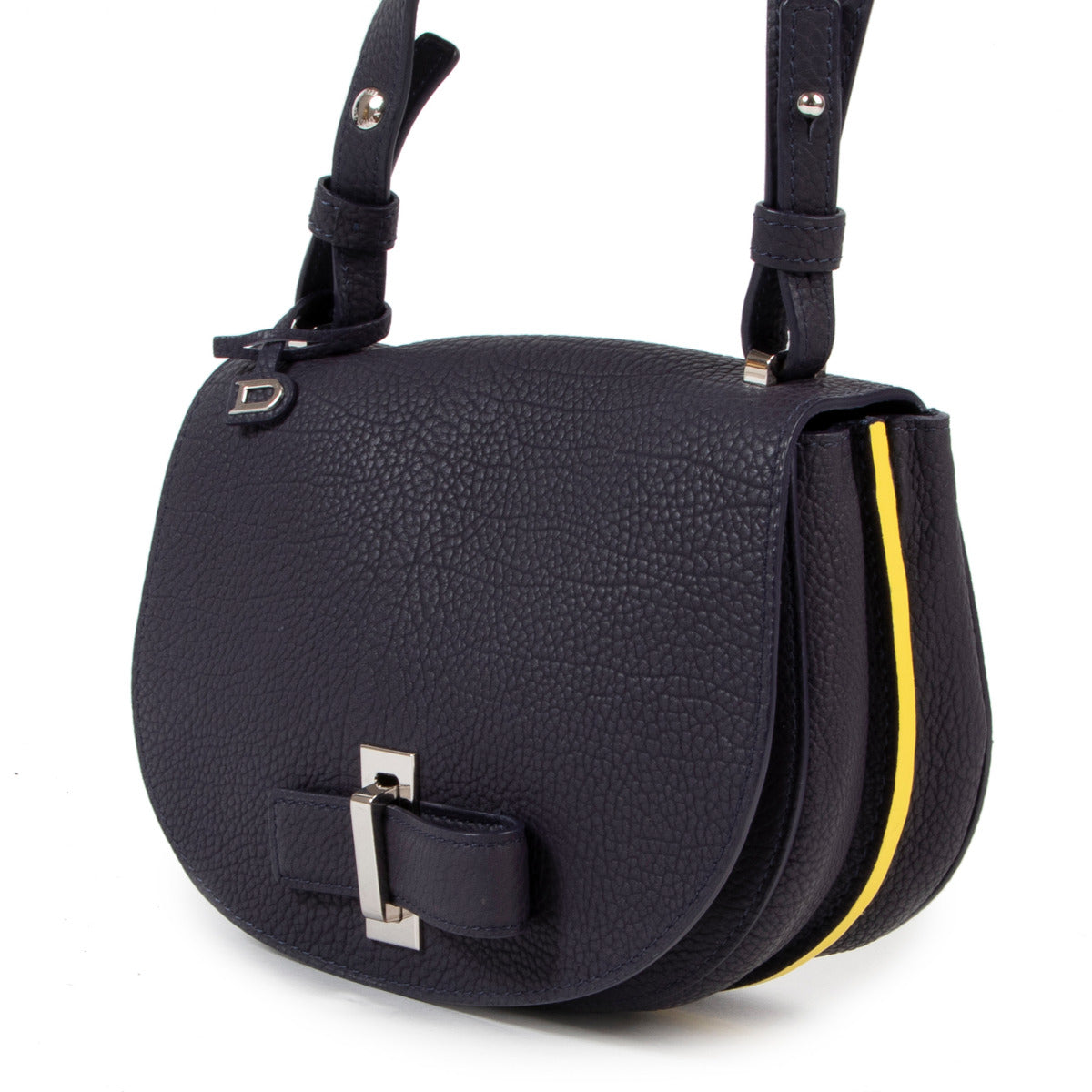 Delvaux Le Mutin Crispy Calf Indigo aan de beste prijs bij Labellov tweedehands luxe aan de beste prijs bij Labellov