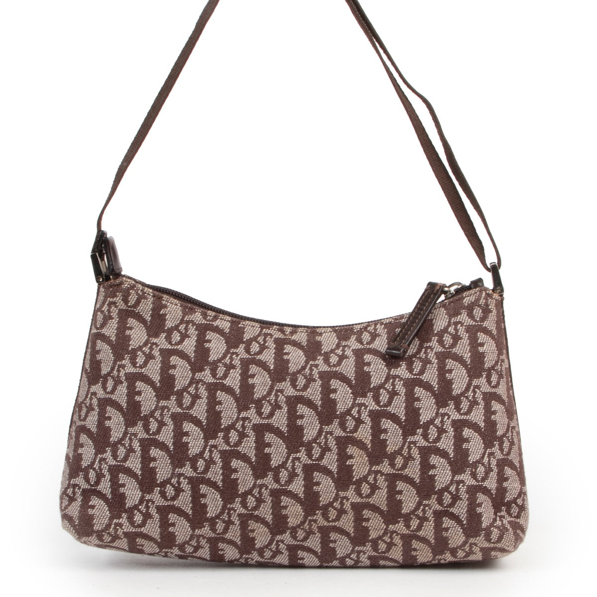 Achetez en ligne second main ce sac Christian Dior en brune monogram chez Labellov.Com.