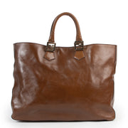 Shop safe online authentic Fendi Brown Patent Leather Top Handle Bag at the right price.
