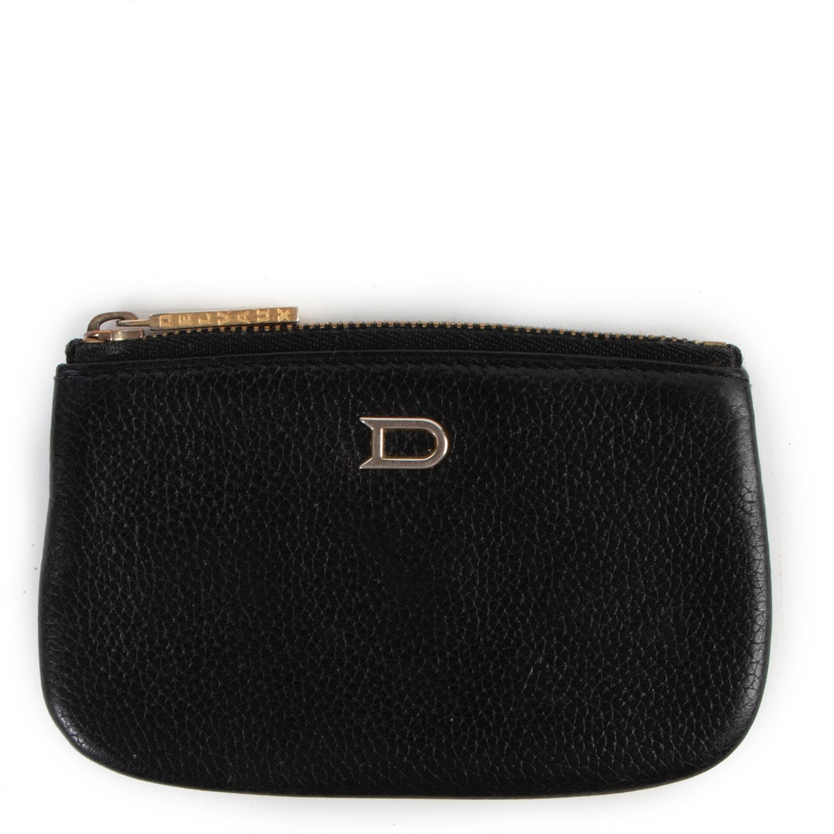 Buy online authentic second hand Delvaux Black Leather Wallet in very good condition at Labellov in Antwerp