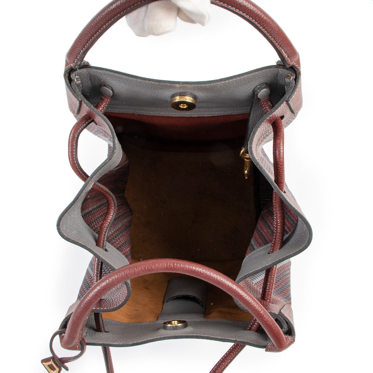 Delvaux burgundy shoulder bag, Delvaux shoulder bag, Delvaux top handle, Delvaux bag, Preloved Delvaux bag, Delvaux bag in good condition.