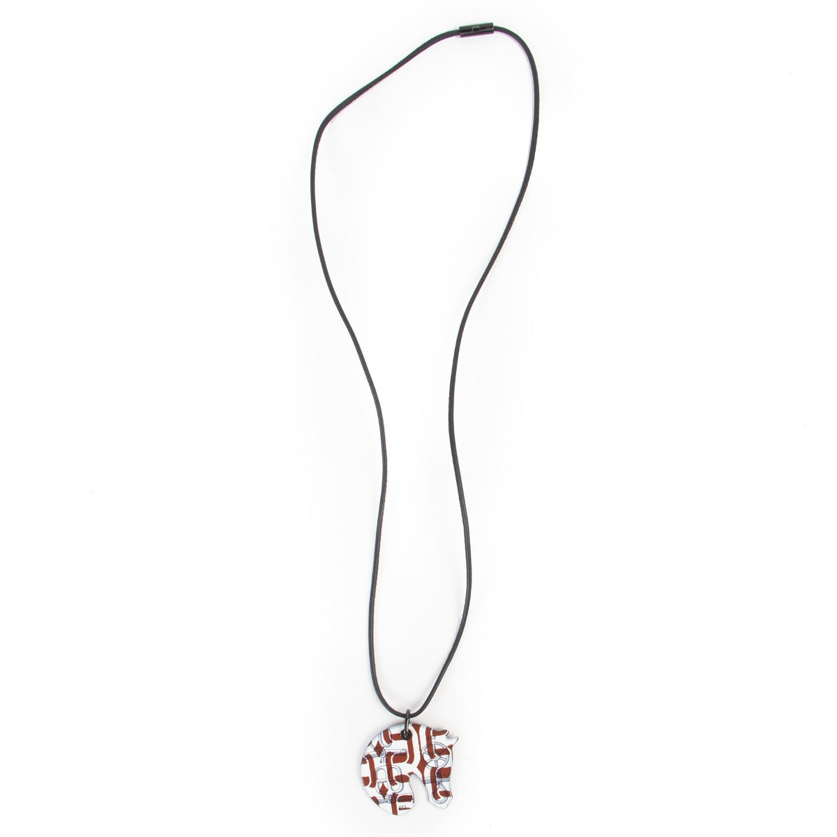 Hermès necklace, Horse head necklace Hermès, Preloved Hermès necklace, Hermès necklace in very good condition,