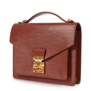 Achetez en ligne en toute sécurité Sac Louis Vuitton Cognac cuir epic authentique.