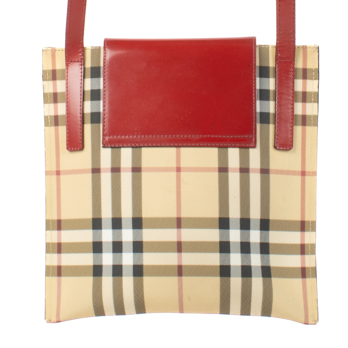 Shop safe online at Labellov in Antwerp, Brussels and Knokke this 100% authentic second hand Burberry Check Crossbody Bag