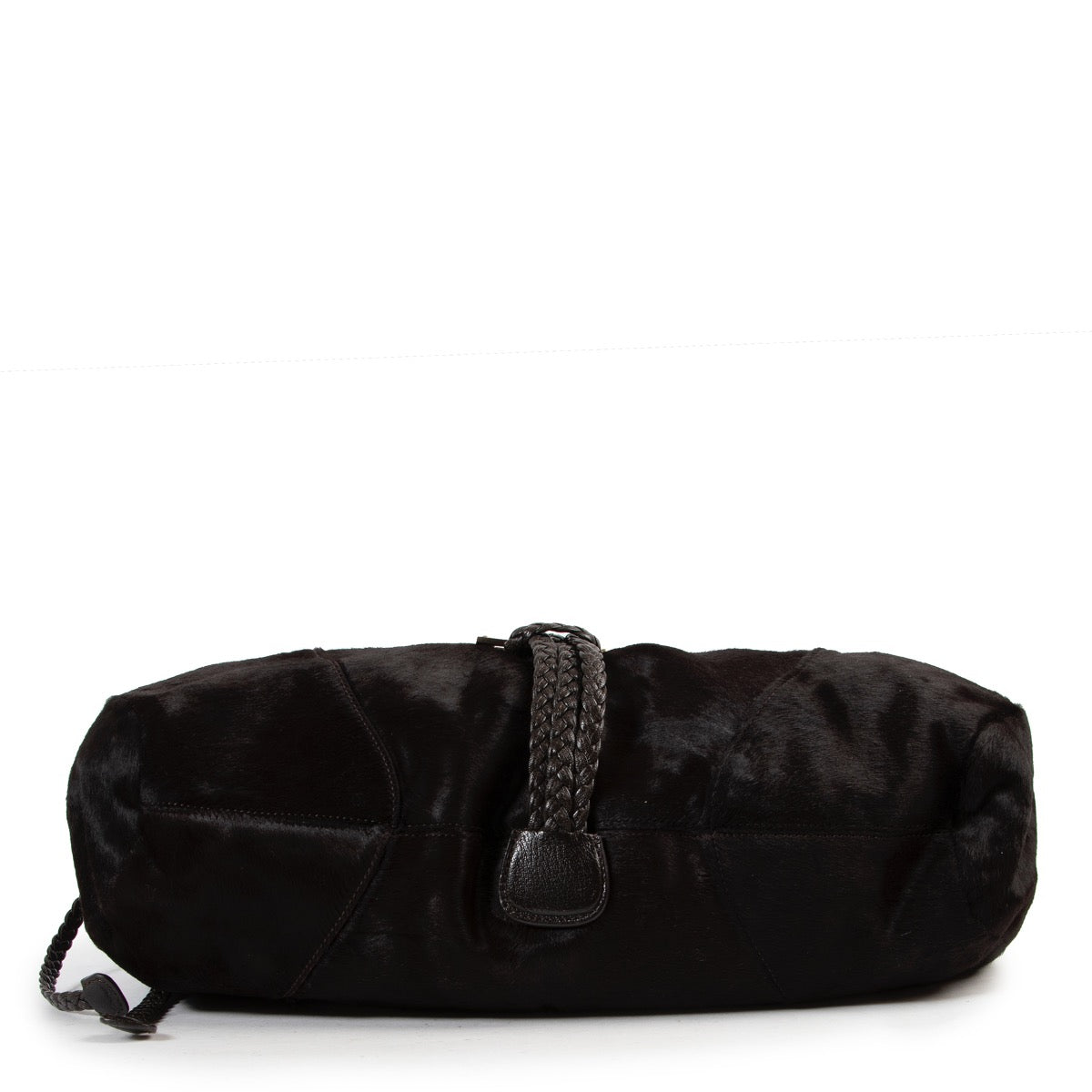 Shop safe online authentic Delvaux Brown Eugène GM Shoulder Bag at Labellov.com.