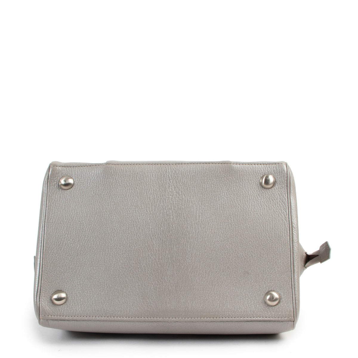 Delvaux Gris Clair Coquin MM Top Handle Bag in good condition