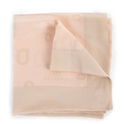 Shop safe online 100% authentic second hand Delvaux Light Pink Silk D Scarf in very good, excellent condition at the right price at Labellov in Antwerp.