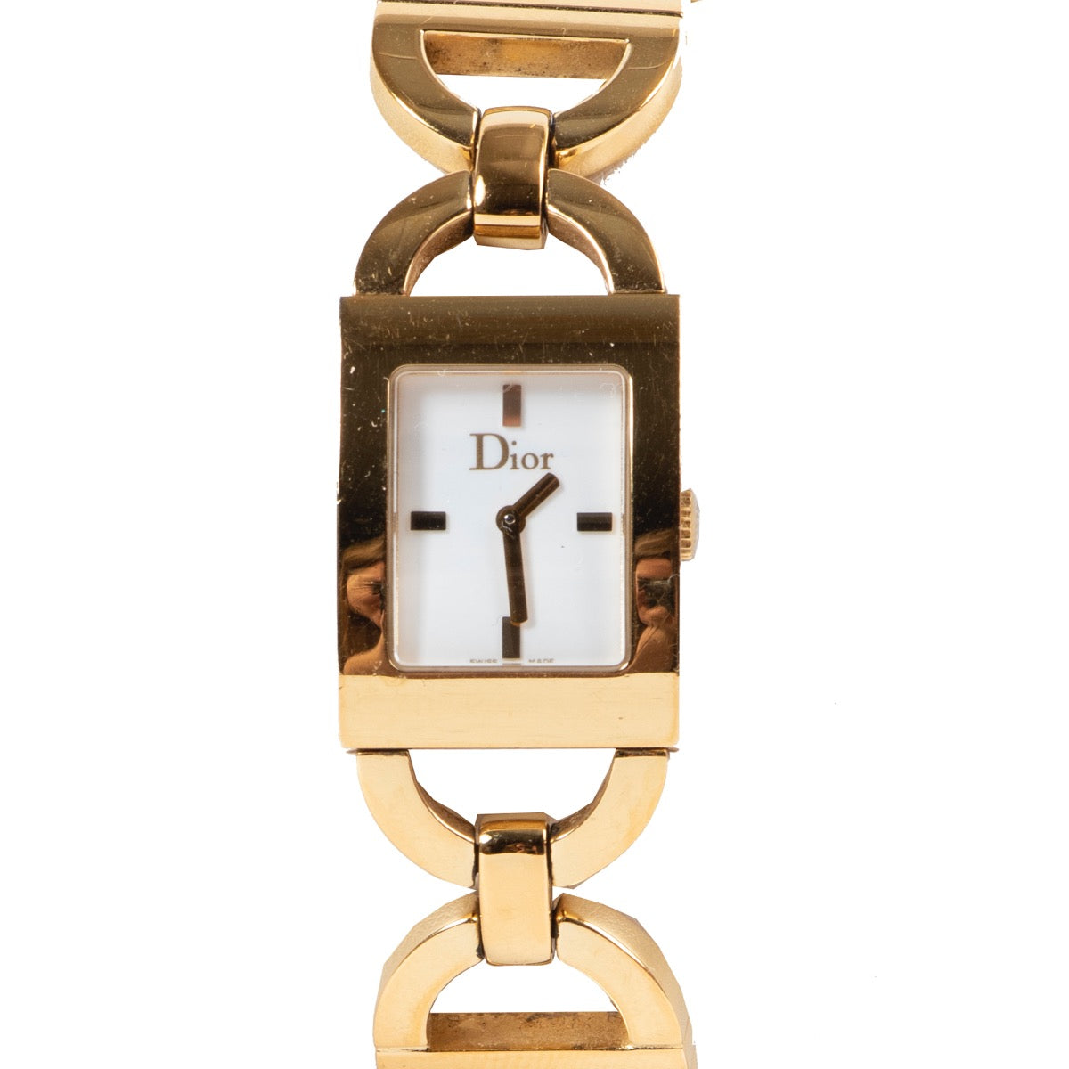Veilig online kopen van authentieke Christian Dior gouden horloge aan de juiste prijs.