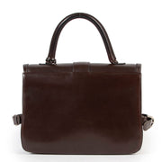 Achetez en ligne second main ce sac Delvaux brun brillant chez Labellov.Com.