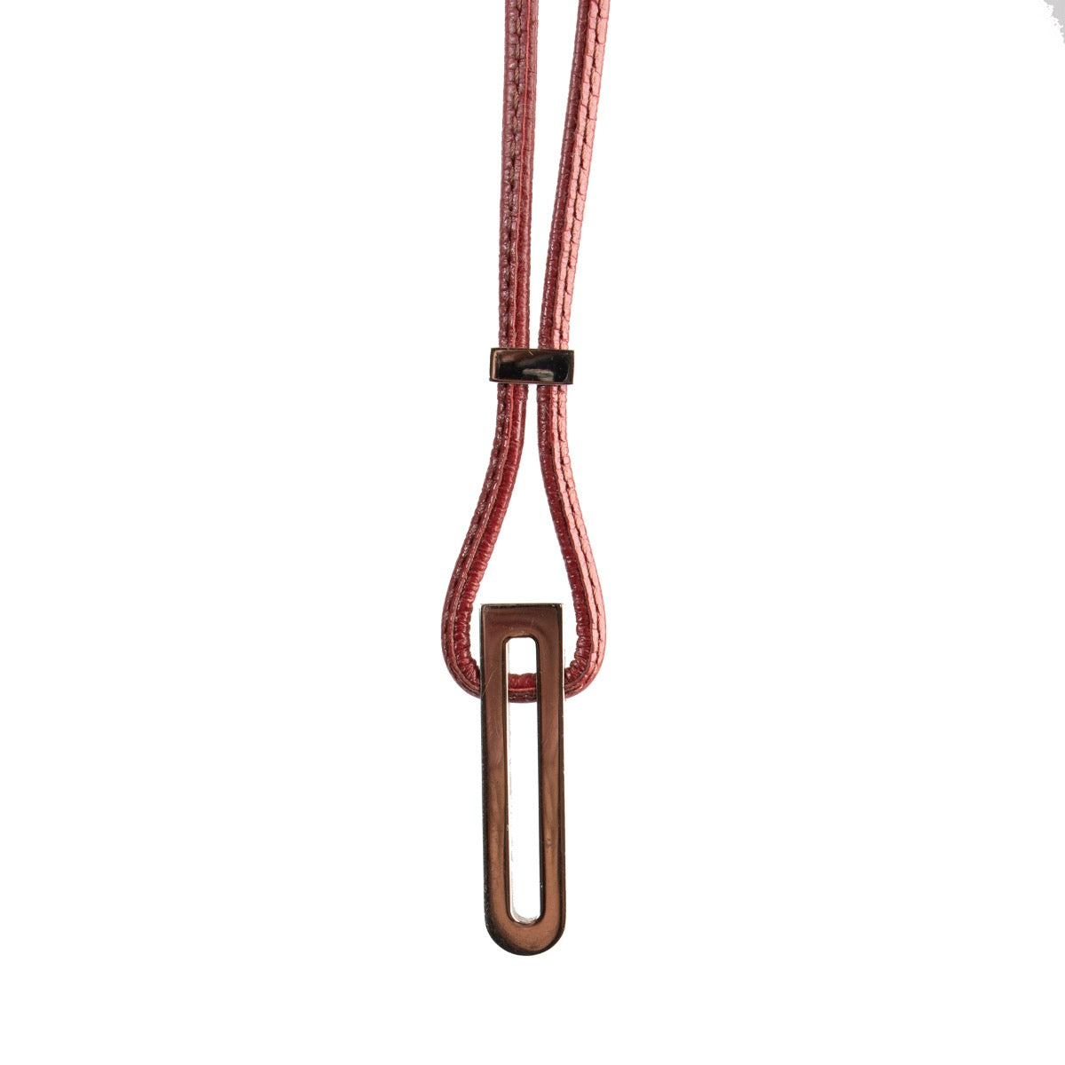 Veilig online kopen van tweedehands Delvaux bordeaux ketting bij Labellov.com.