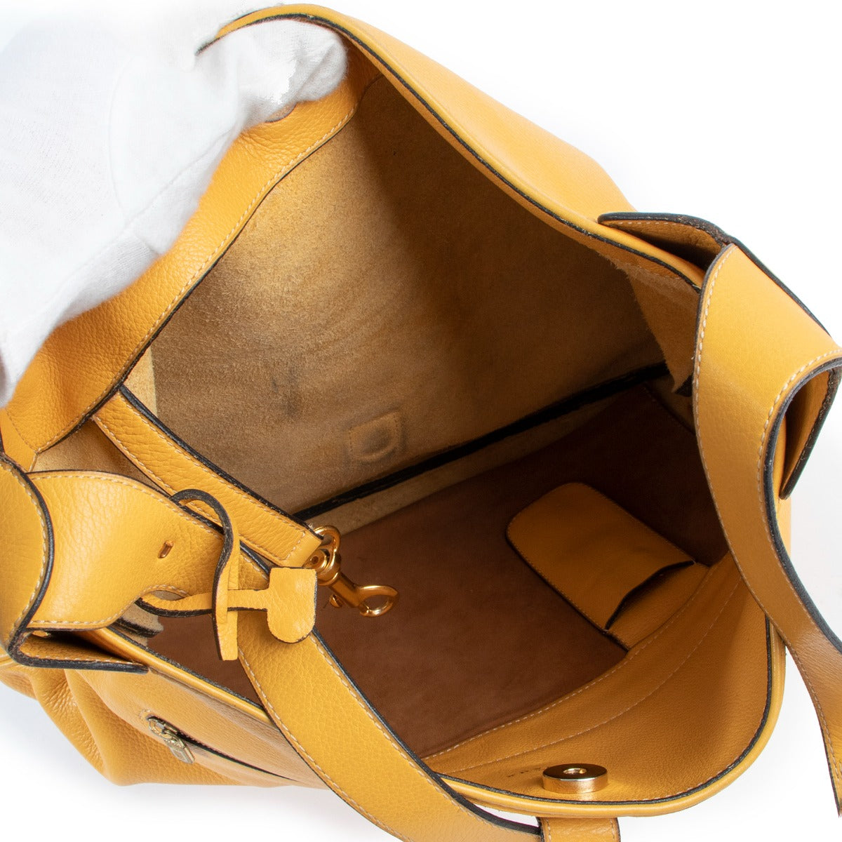 Delvaux Yellow Shoulder bag