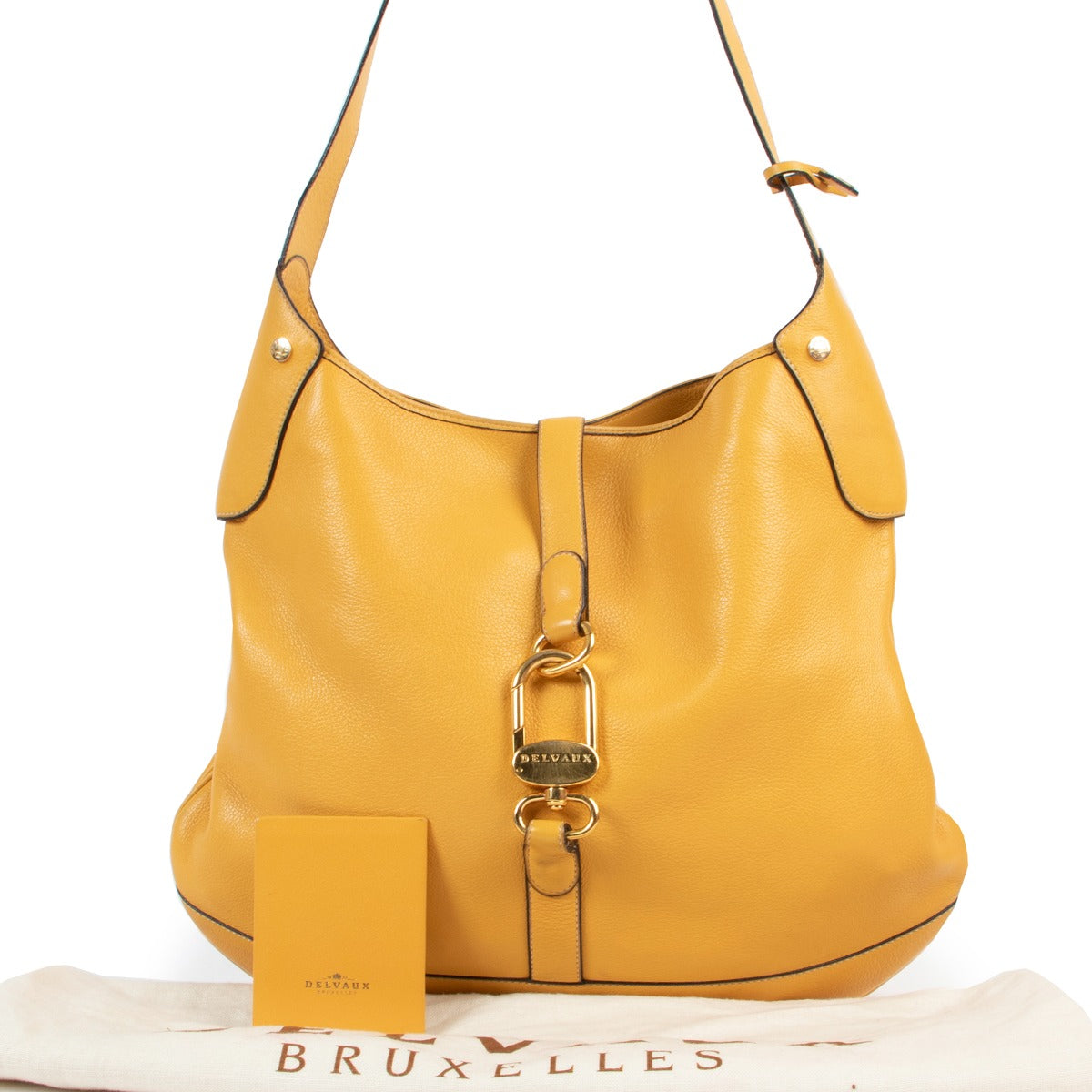 Delvaux Yellow Shoulder bag