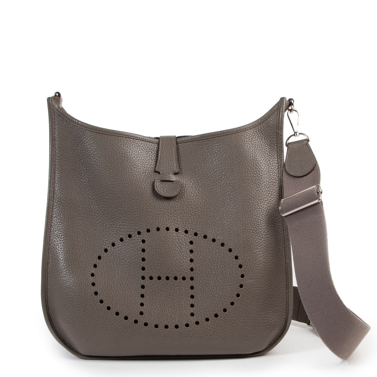 Hermès Evelyne III 29 Gris Etain Taurilon Clemence PHW