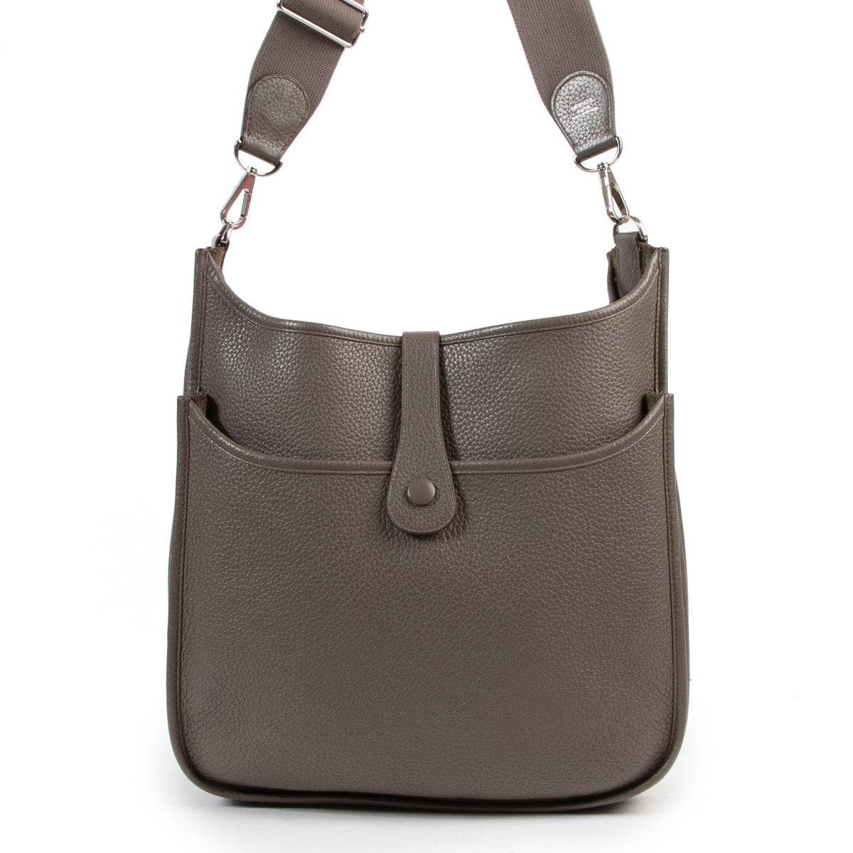 Hermès Evelyne III 29 Gris Etain Taurilon Clemence PHW