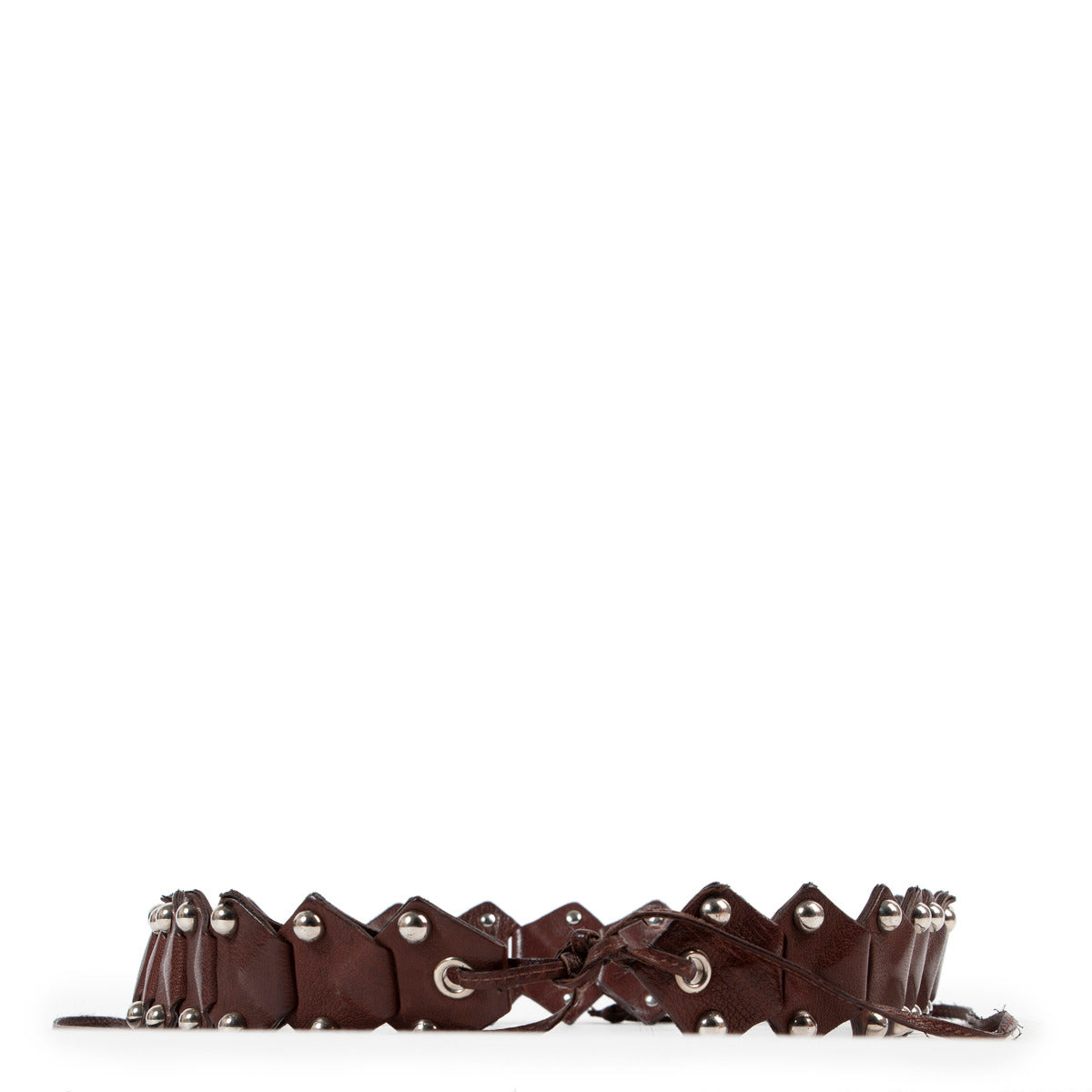 Miu Miu Brown Leather Belt - Size 85