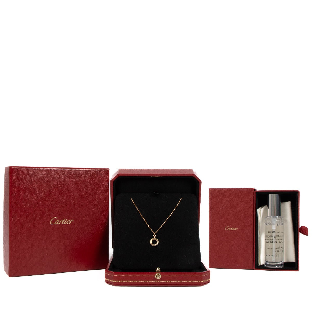shop 100% authentic second hand Cartier Rose Gold Trinity Necklace on Labellov.com