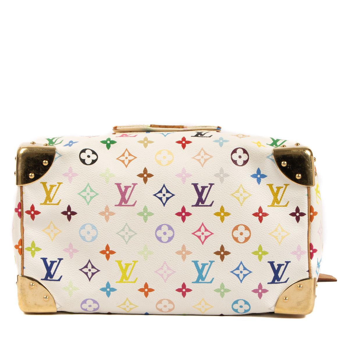 Sac Louis Vuitton Speedy 30 Monogram Multicolore blanc