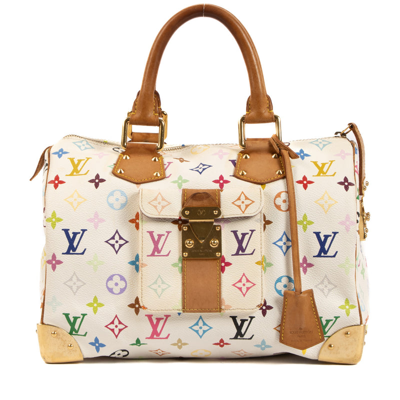 Louis Vuitton Multicolor Monogram Speedy Top Handle Bag