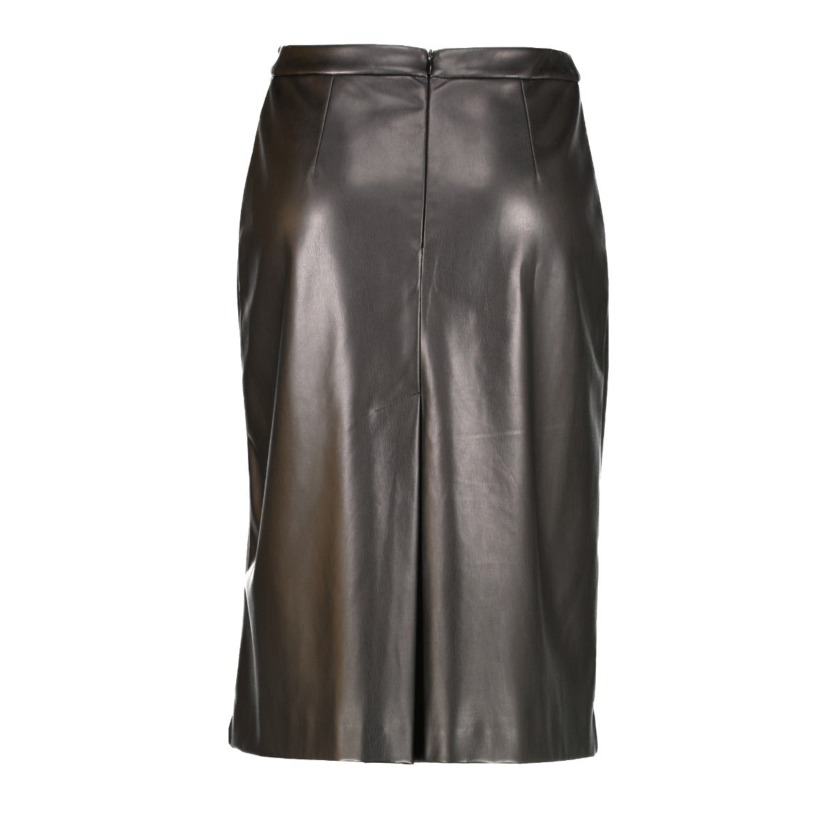 Bernadette Black Vegan Leather Skirt