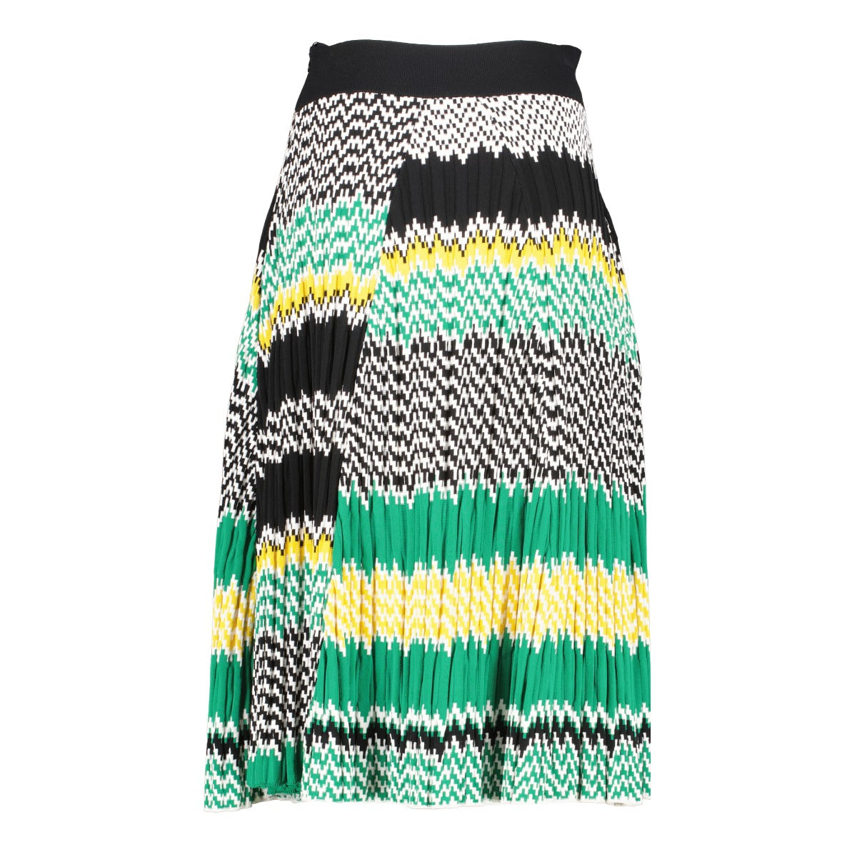 Celine Veelkleurige Gebreide Midi Rok - Maat S