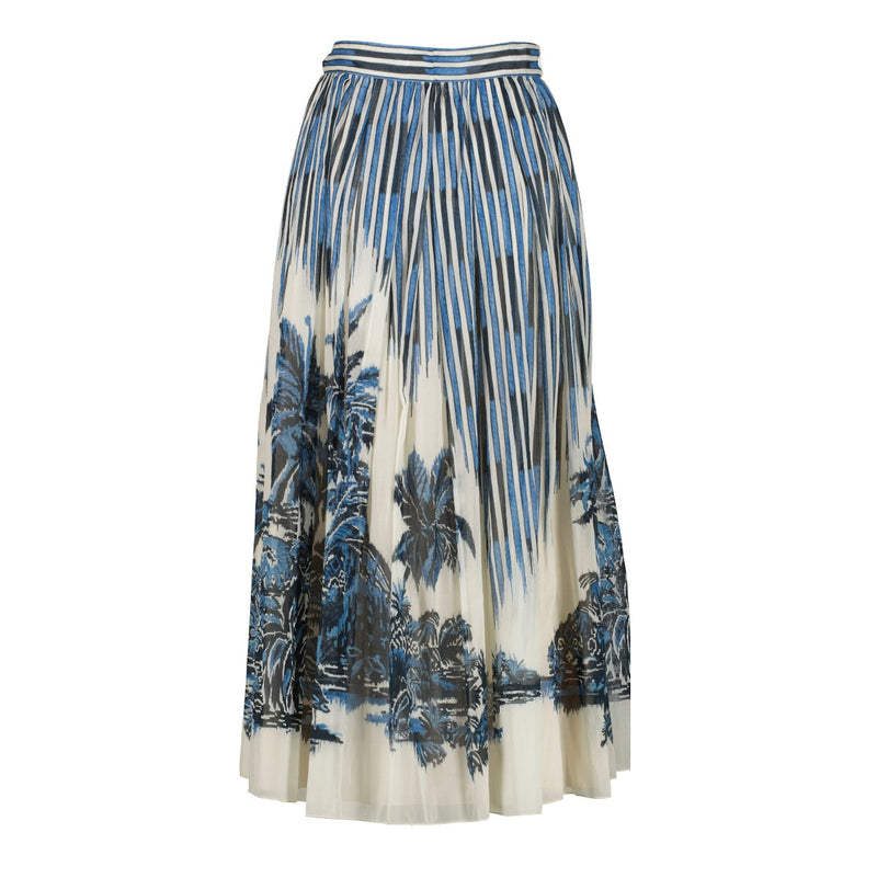 Dior Summer 2021 Dior Palms Mid-length Skirt