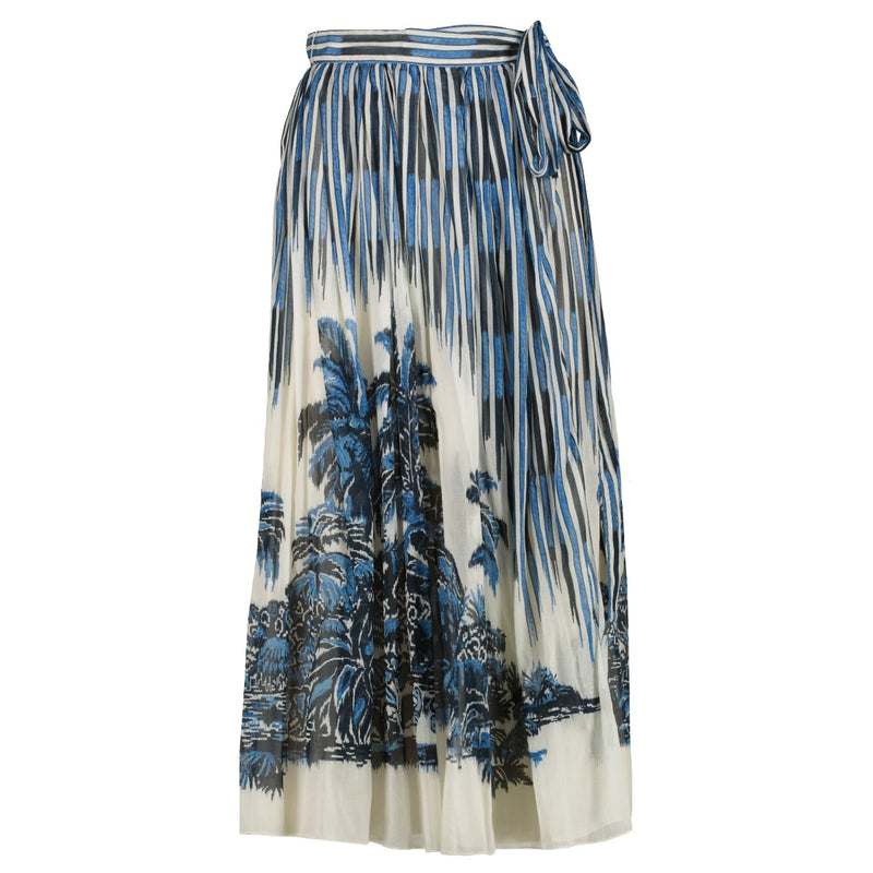 Dior Summer 2021 Dior Palms Mid-length Skirt
