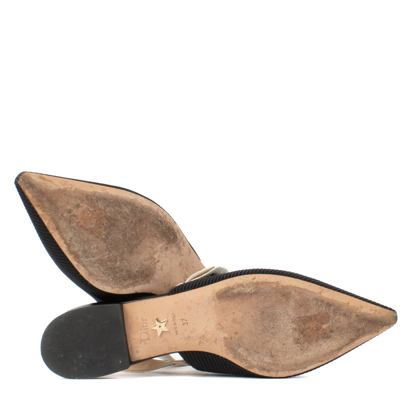 Shop 100% authentic Christian Dior Black J'Adior Ballerinas - Size 37 at Labellov.com.