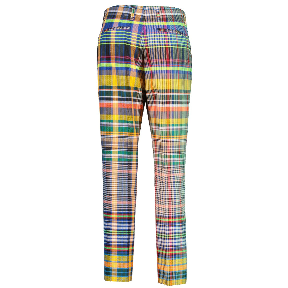 Dries Van Noten Multicolor Tartan Trousers