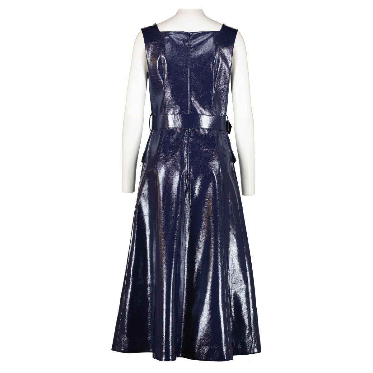 Emilia Wickstead Vinyl Blue Dress