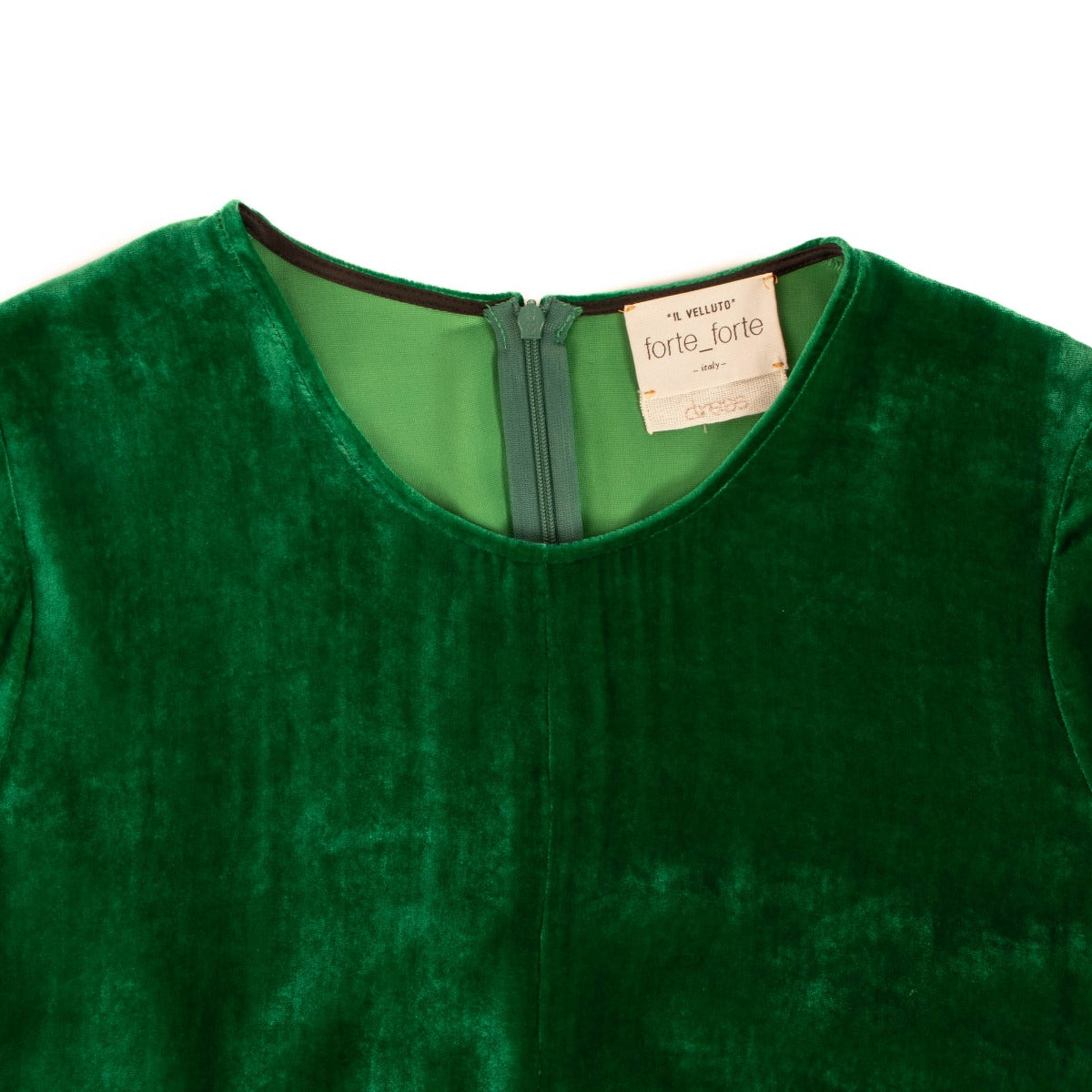 Forte Forte Green Velvet Dress