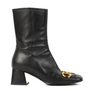 Shop 100% authentic Gucci Black Horsebit Boots - Size 37,5 at Labellov.com.